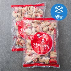 그린웰 김치 손만두 (냉동), 1200g, 2개