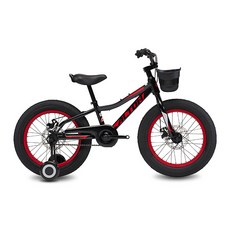 알톤스포츠 2021년형 보조바퀴 자전거 18 엑시언 FAT, 블랙, 1320mm
