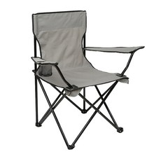 하이어데코 캠핑 접이식 의자 82 x 50 x 80 cm KMY21080206, 그레이, 1개