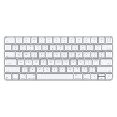 Apple Silicon 장착 Mac용 Magic Keyboard Touch ID 탑재, 영어, 화이트, 미포함,