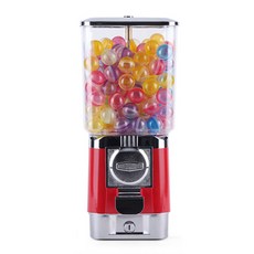 토이캡슐 자판기 모형동전형 + 캡슐 200p 세트 레드, 1세트
