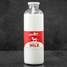 밀키요 시그니처 유기가공식품 인증 우유, 950ml, 1병
