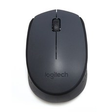 Logitech M170 무선 마우스, M-R0060, 그레이 블랙