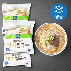 면사랑 베트남식 양지 쌀국수 1인분 (냉동), 337g, 3개