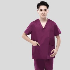 HEALINGCARE 남성용 간호사복 수술복 병원유니폼
