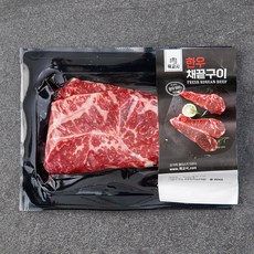 육교시 한우 1등급 채끝 구이용 (냉장), 200g, 1개
