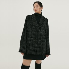 리올그 여성용 NOI MONO CHECK TWEED JACKET - 트위드정장