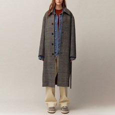 세미오버 울캐시 체스터필드 코트 JNCO1F824