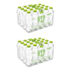 풀무원샘물 생수 무라벨, 330ml, 40개