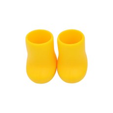 우산 장화 신발 2p, 4 노랑, 1개