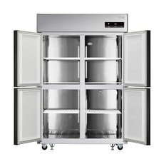 LG전자 업소용 비즈니스 냉동 4칸 냉동고 1110L C120AF 방문설치, 스테인레스