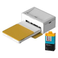 포토 프린터-추천-코닥 도크 플러스 포토프린터 옐로우 + 카트리지 80p, PD460