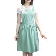 에이치테이블 어린이집 선생님 린넨 앞치마, 민트, 1개