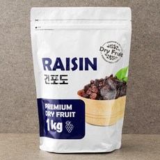 산들 건포도, 1kg, 1개 1kg, 1개