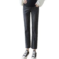 삼각별 캐주얼 스트레이트 임산부 청바지
