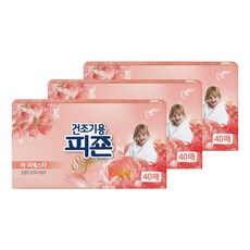 건조기용 피죤 시트 섬유유연제 라피에스타 본품, 3개, 40매