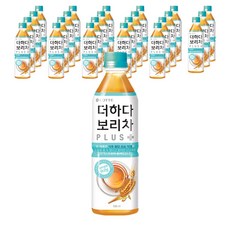 더하다 보리차 플러스, 500ml, 24개