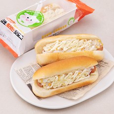 화이트램램 킹쏘 플레인 핫도그, 3개, 155g