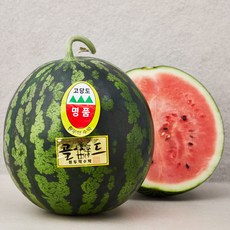 서청후레쉬 함안 당도선별 수박, 7kg미만, 1개