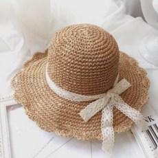 도로시홀릭레이스리본라탄모자