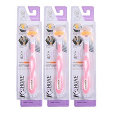 리빙홈디테일 입냄새제거 고급 혀클리너 핑크, 25g, 3개