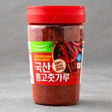 풀무원 국산 홍고춧가루 용기형, 1개, 250g