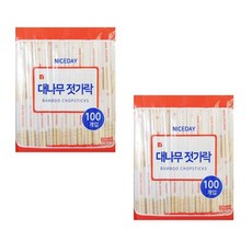 생활을그리다 대나무젓가락, 100개입, 2개
