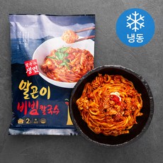 푸드어셈블 알곤이 비빔 칼국수 2인분 (냉동), 1개, 550g