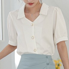 퍼프소매블라우스
