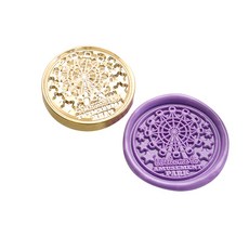 Mihwabujang 花系列密封郵票頭, 09 快樂摩天輪, 1個