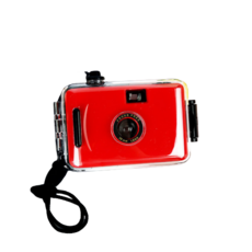 나리 토이 방수 필름 카메라, 빨강, 1개