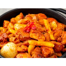 오늘차림 춘천식 닭갈비 양념육 700g + 떡 150g, 850g, 1세트