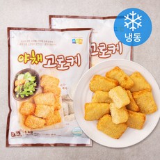 소디프 야채 고로케 (냉동), 1kg, 2개