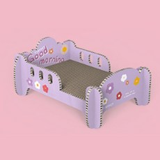 고양이 침대 모양 스크래처, 퍼플, 1개