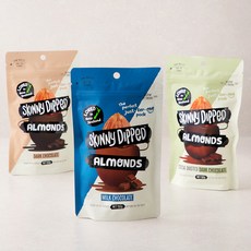 스키니딥드 아몬드 밀크 초콜렛 130g + 다크 초콜렛 130g + 코코아 더스티드 초콜렛 130g 세트, 1세트
