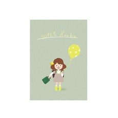 슈퍼루키 엽서, 10개, 혼합색상
