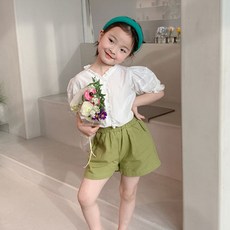 여아흰색블라우스
