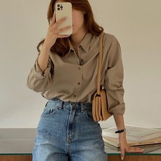 여름롱셔츠