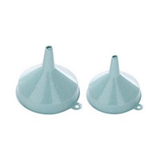 살림즈 밀짚패턴 깔때기 소 + 대, 블루, 1세트