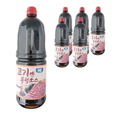 푸른식품 고기앤퐁당 소스, 2.2kg, 6개