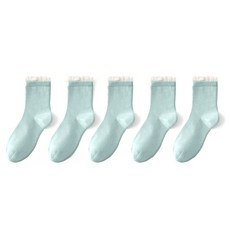 해시그라운드 여성용 네추럴 임산부양말 5족 + 수면양말 세트
