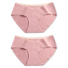 페이토 임산부 면 라이너 출산 팬티 2p
