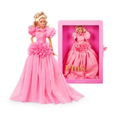 바비 콜렉션 드레스 인형 한정판 3, 핑크