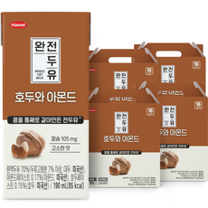 한미 완전두유 호두와 아몬드, 190ml, 64개