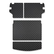 지엠지모터스 토레스 전용 차박매트 퀼팅 풀세트, 블랙, 쌍용 토레스 T5(상단 분리형)