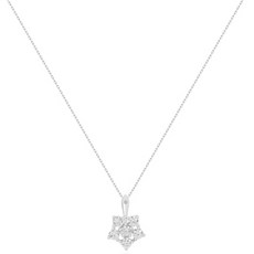 밀튼스텔리 여성용 실버 목걸이 MSJ-SN180105WGWQ