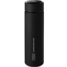 에스테반호프 온도계 스마트텀블러, 리치 블랙, 500ml, 1개