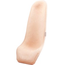 예꼬맘 신생아 역류방지 면 수유시트, 베이비핑크
