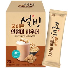 설빙 꿀이든 인절미 파우더, 20g, 20개입, 1개