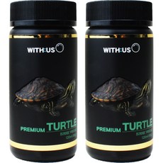 위더스 프리미엄 터틀 거북이 사료 120ml, 45g, 2개